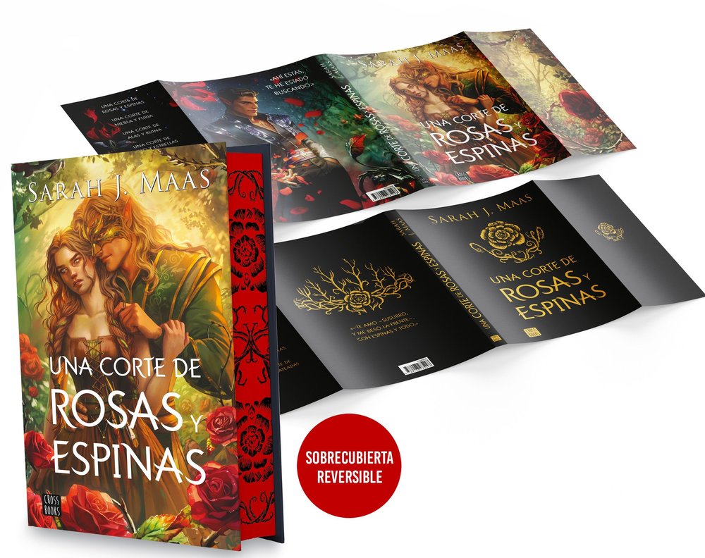 Una corte de rosas y espinas Edición especial con sobrecubierta reversible - Sarah J Maas (Pre-Venta)